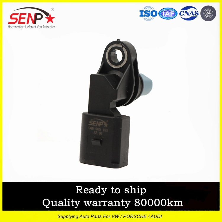 Senp Car Parts Camshaft Sensor Wholesale Auto Spare Parts 06e905163 Engine Camshaft Position Sensor High-Quality for Audi A4 A6 A8 Q7 VW Phaeton Touareg